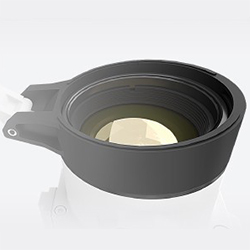 System optyczny i dalmierz Defender 335L Obiektyw 35 mm i moduł LRF w termowizorze NVECTECH Defender 335L